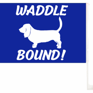 Waddle Bound Car Flag